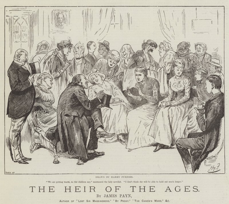 Tidernes arving, af James Payn af Harry Furniss
