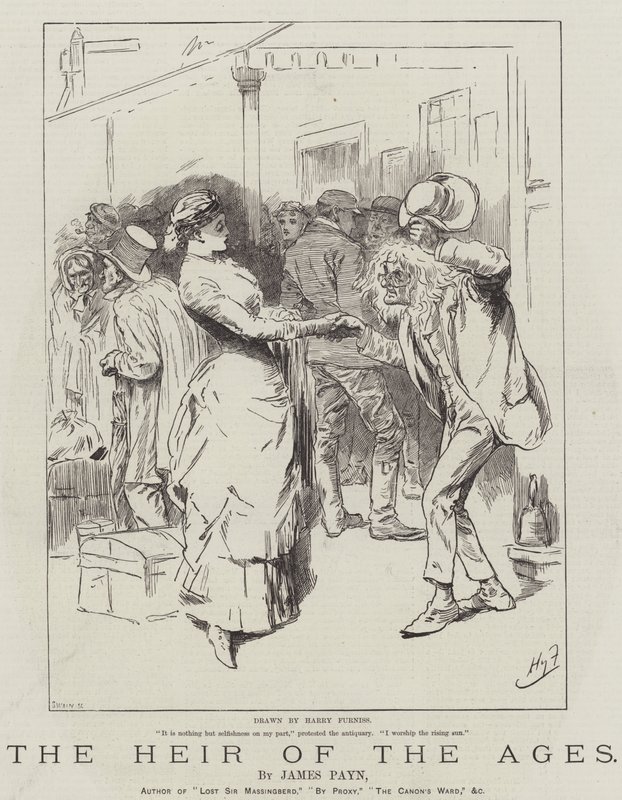 Tidernes arving, af James Payn af Harry Furniss