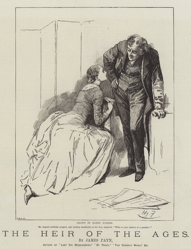 Tidernes arving, af James Payn af Harry Furniss