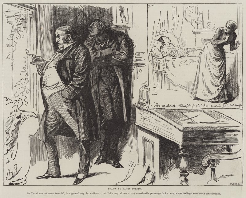 Tidernes arving, af James Payn af Harry Furniss