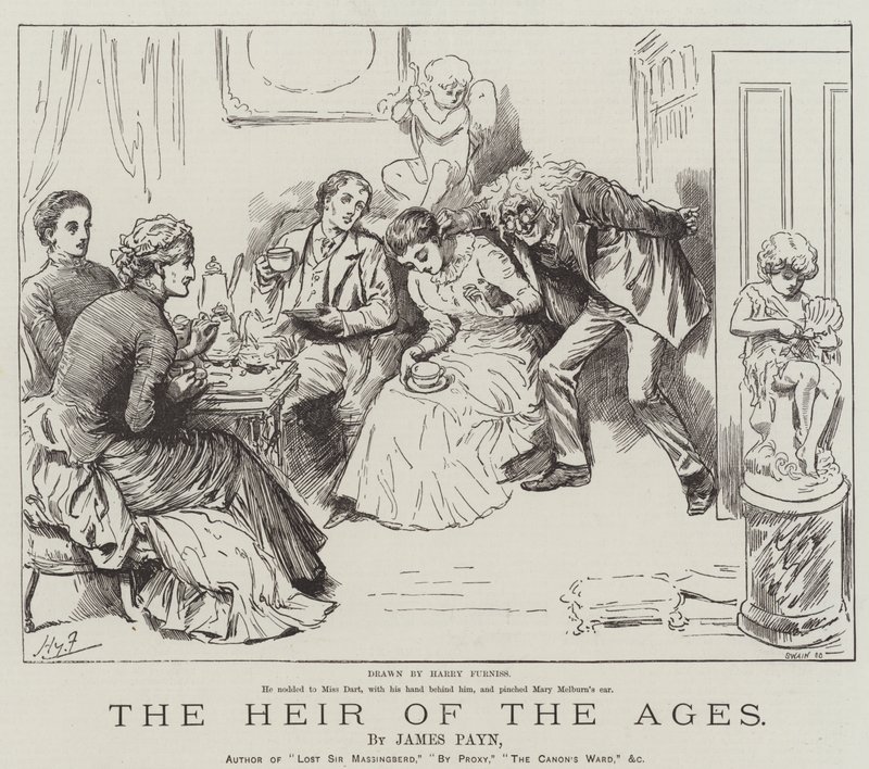 Tidernes arving, af James Payn af Harry Furniss