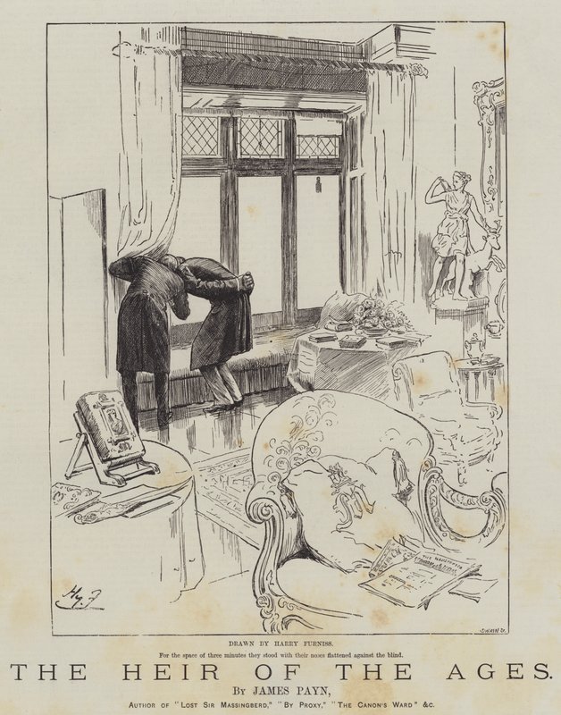 Tidernes arving, af James Payn af Harry Furniss