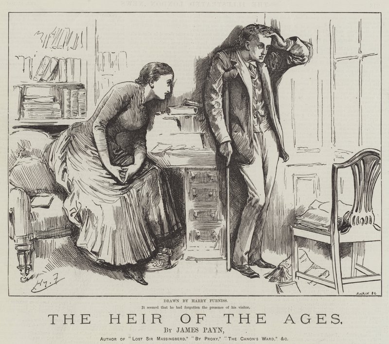 Tidernes arving, af James Payn af Harry Furniss
