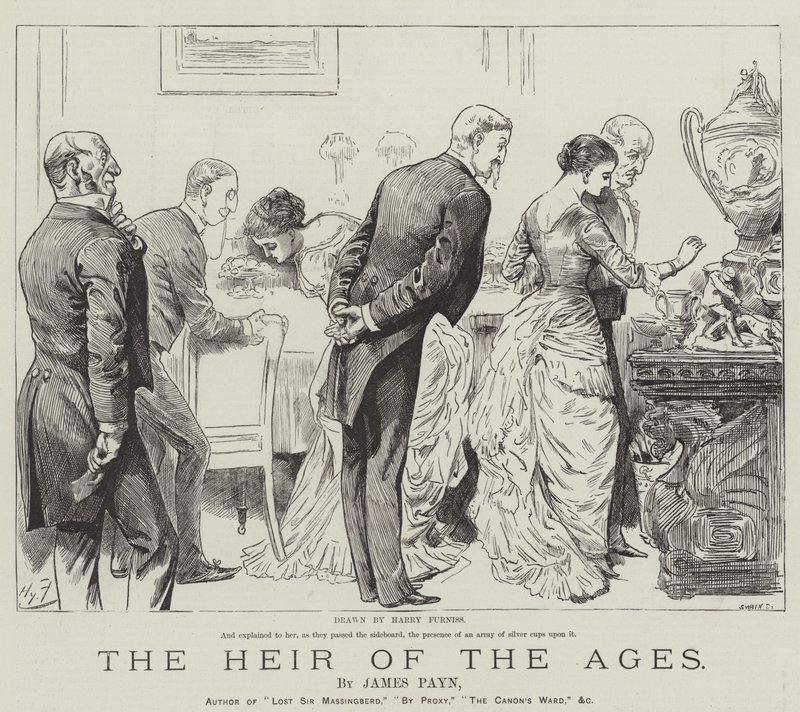 Tidernes arving, af James Payn af Harry Furniss