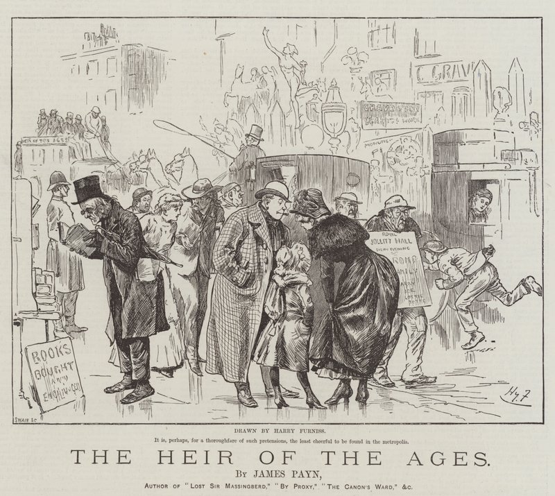 Tidernes arving, af James Payn af Harry Furniss