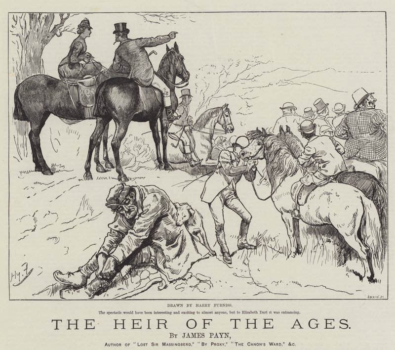 Tidernes arving, af James Payn af Harry Furniss
