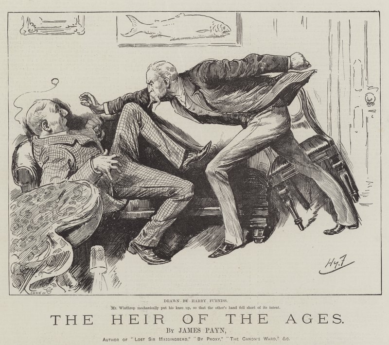 Tidernes arving, af James Payn af Harry Furniss