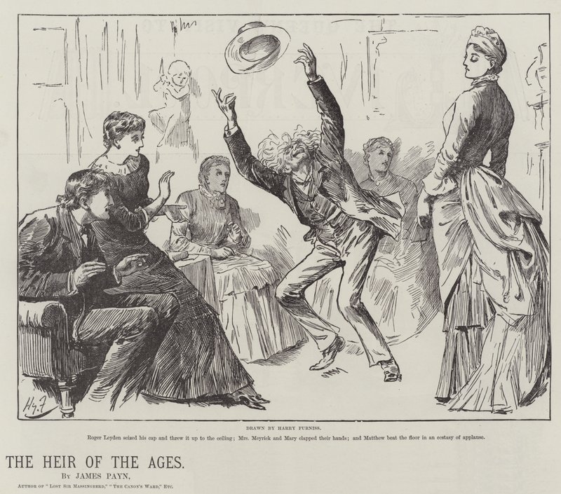 Tidernes arving, af James Payn af Harry Furniss