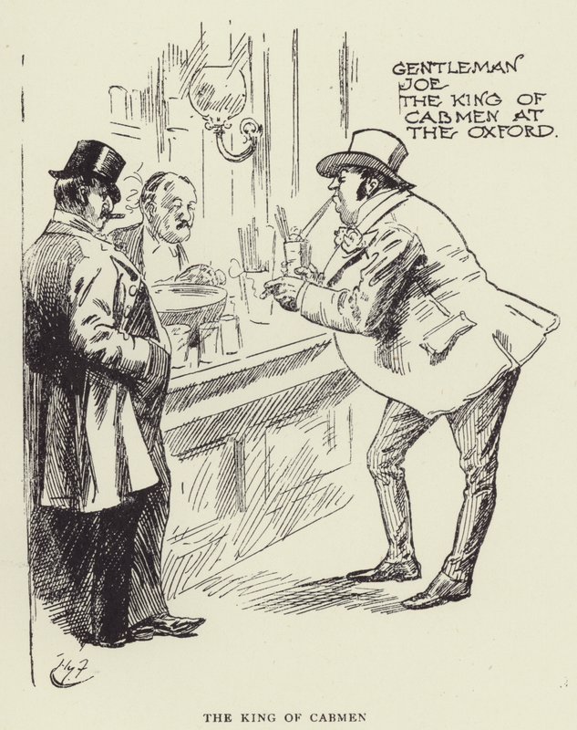 Kongen af Cabmen af Harry Furniss