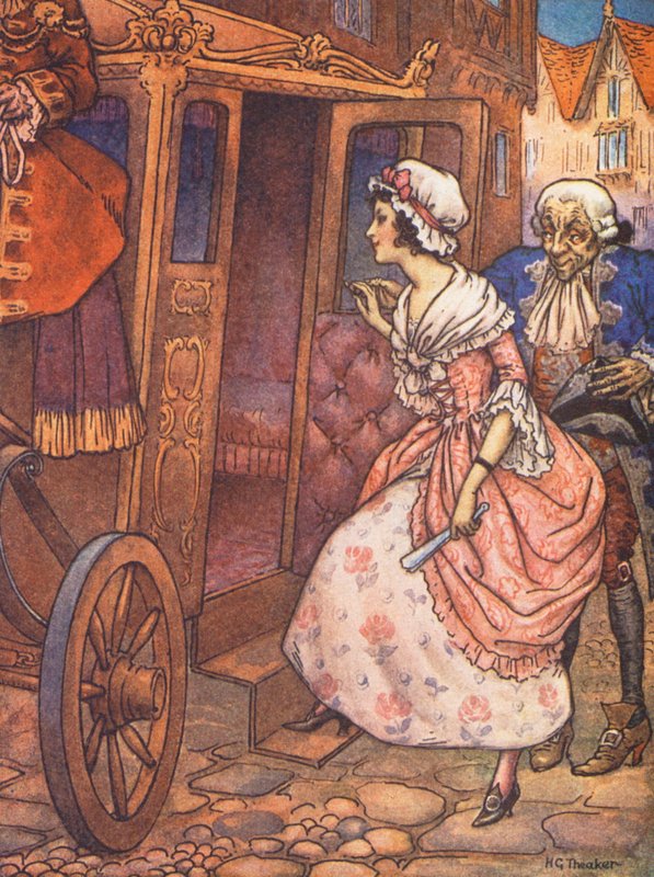 The Ingoldsby Legends (farvelitografi) af Harry George Theaker