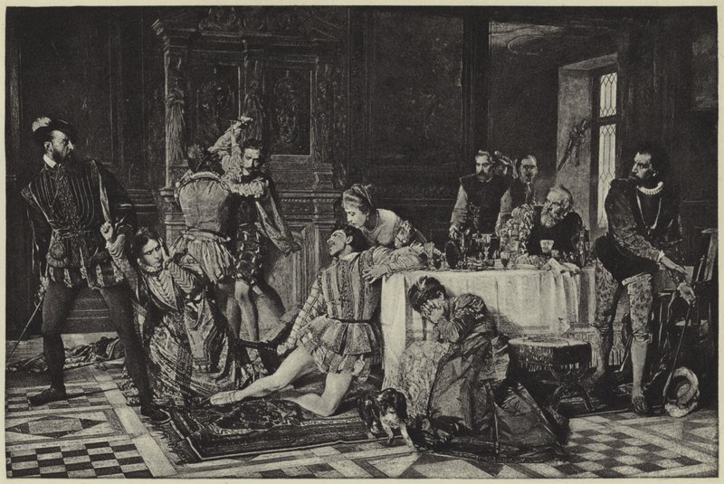The Avenger of his Honor (fotogravure) af Heinrich von Angeli