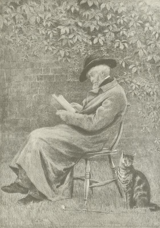 Carlyle i Chelsea af Helen Allingham