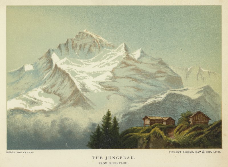 Jungfrau, fra Eisenfluh af Helga von Cramm