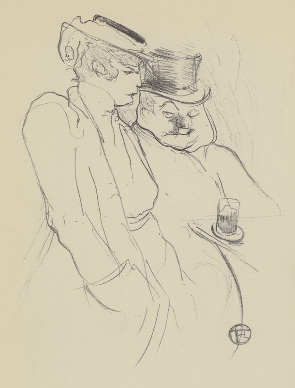 I fyrre af Henri de Toulouse Lautrec