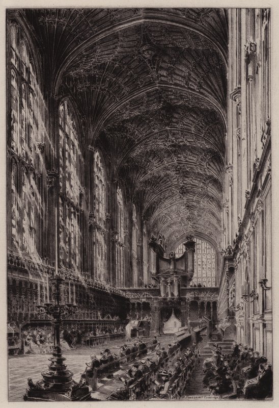 Cambridge: Interiør af King