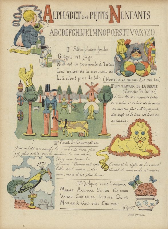 Illustration til Le Rire af Henri Avelot