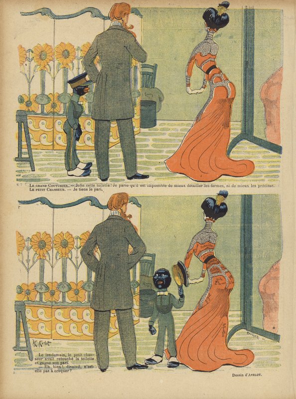 Illustration til Le Rire af Henri Avelot