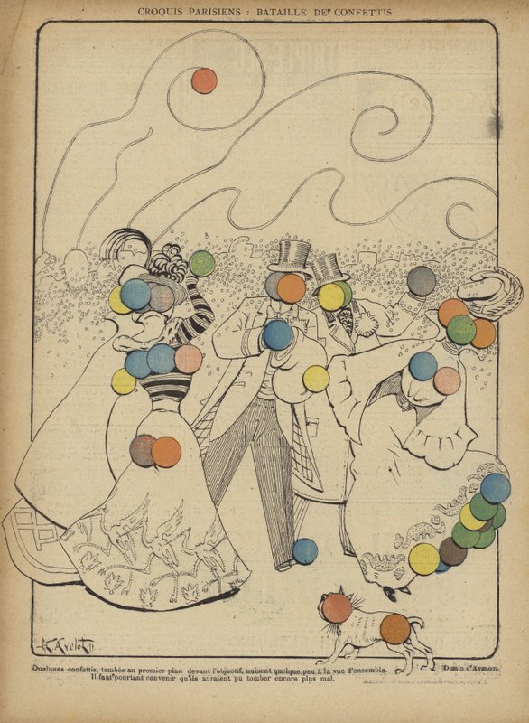 Illustration til Le Rire af Henri Avelot