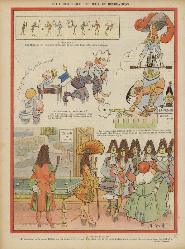 Illustration til Le Rire af Henri Avelot