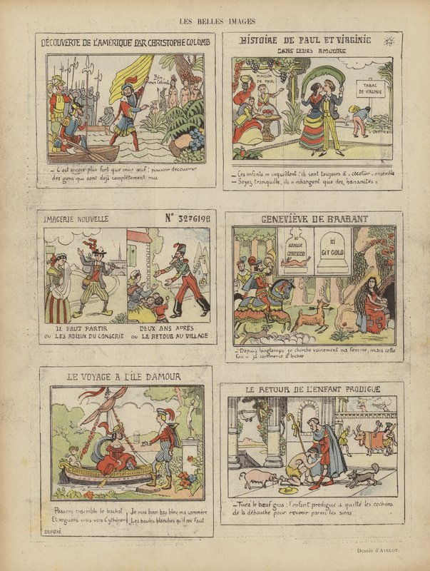Illustration til Le Rire af Henri Avelot