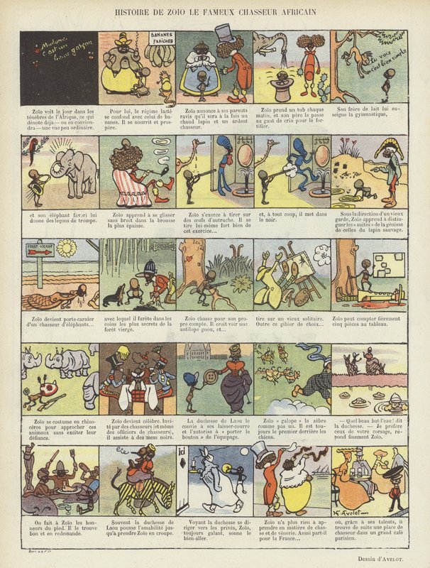 Illustration til Le Rire af Henri Avelot