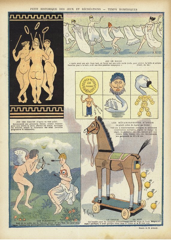 Illustration til Le Rire af Henri Avelot