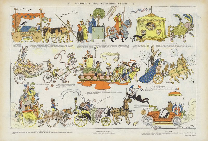 Illustration til Le Rire af Henri Avelot