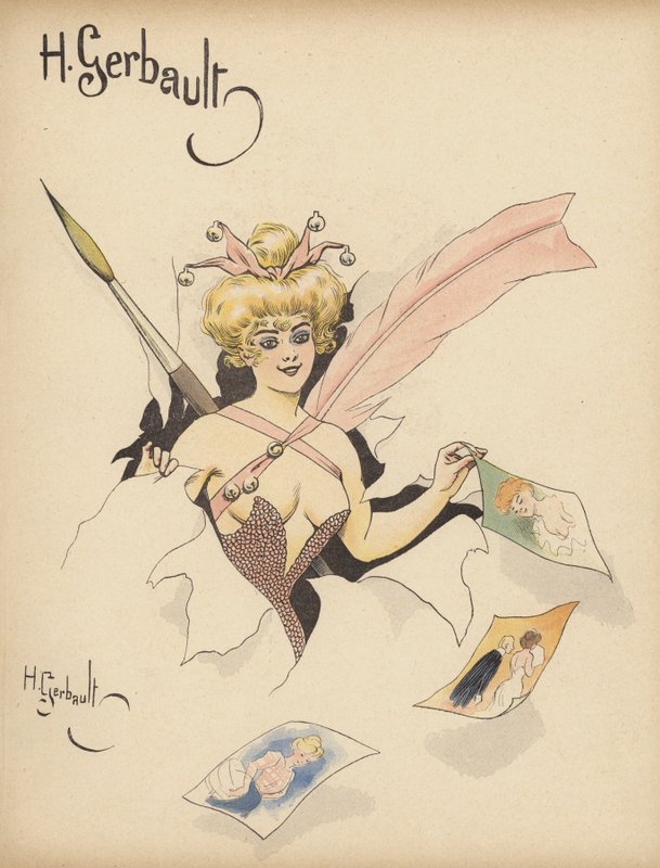 Art (Color Litho) af Henri Gerbault