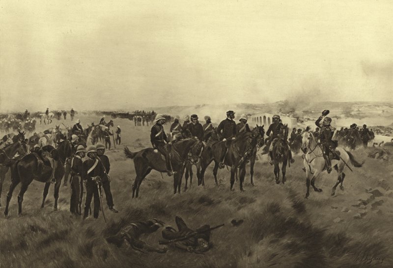 Kampagne i Kina, 1860 (dybtryk) af Henri Louis Dupray