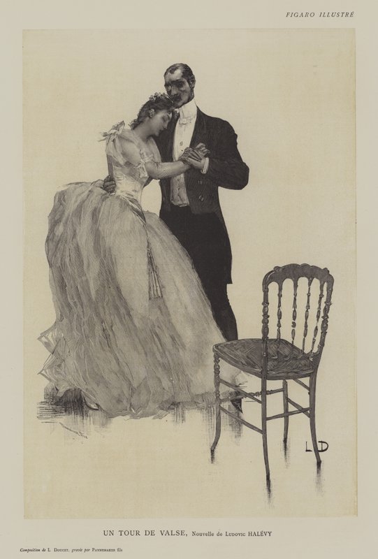 Un Tour de Valse, novelle af Ludovic Halevy af Henri Lucien Doucet