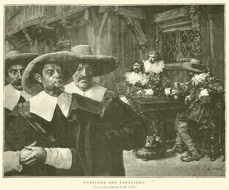 Puritanere og kavalerister af Henri Pille