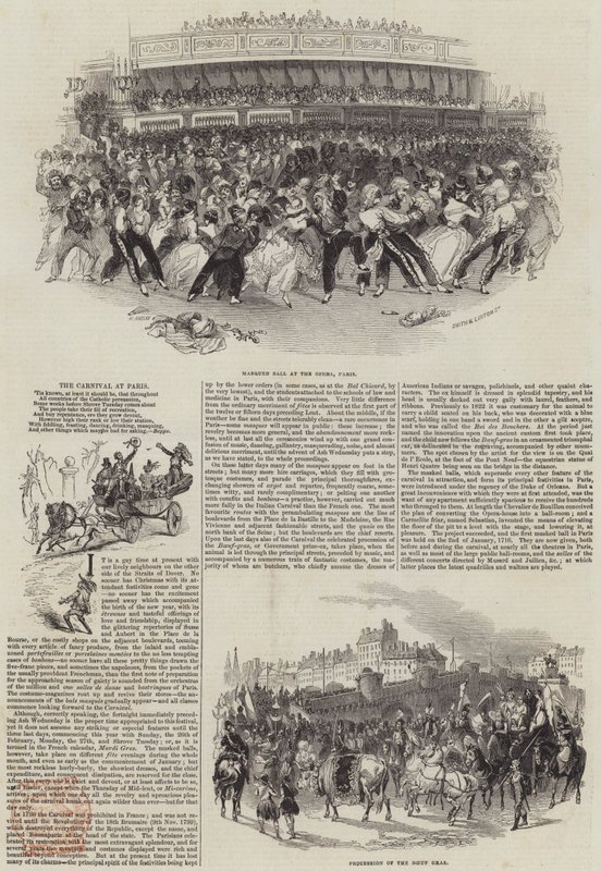 Karneval i Paris af Henry Anelay