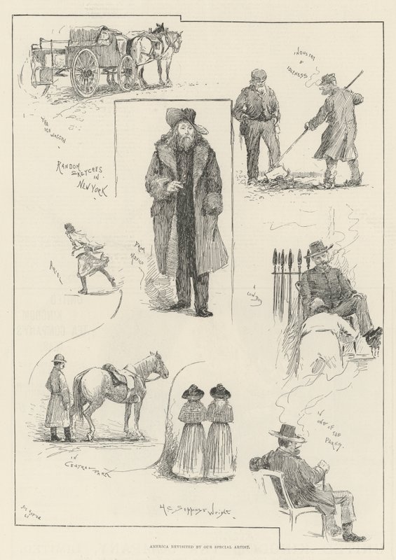 Amerika genbesøgt af Our Special Artist af Henry Charles Seppings Wright