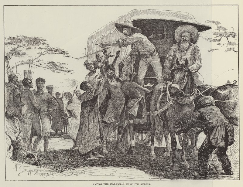 Blandt korannaerne i Sydafrika af Henry Charles Seppings Wright
