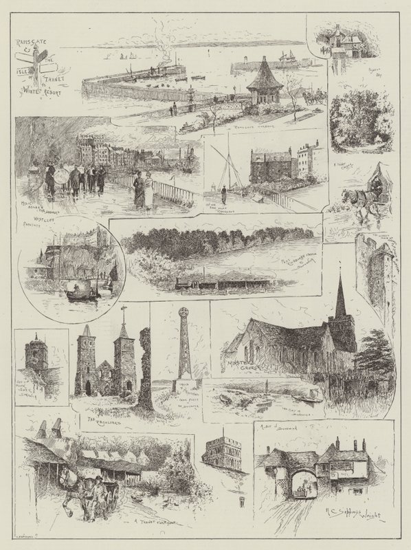 Ramsgate og Isle of Thanet som vinterferiested af Henry Charles Seppings Wright