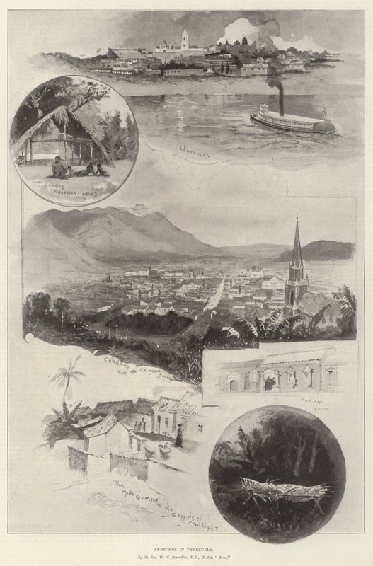 Skitser i Venezuela af Henry Charles Seppings Wright