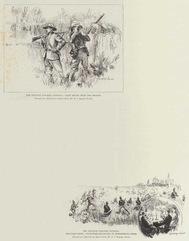 Skitser af den mahdistiske krig af Henry Charles Seppings Wright