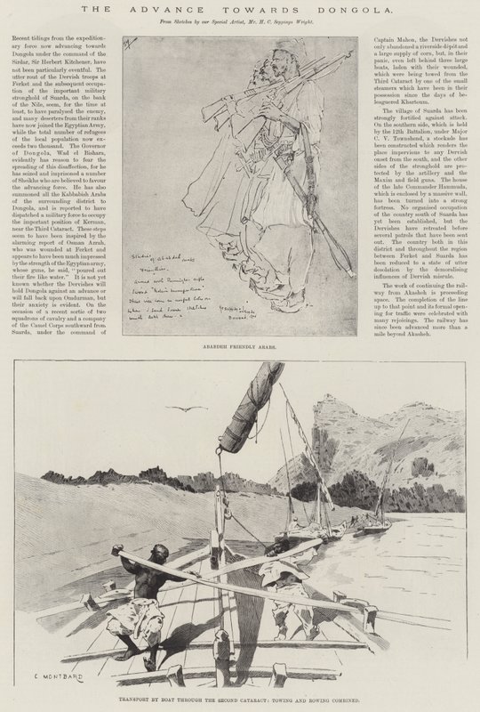 Fremrykning mod Dongola af Henry Charles Seppings Wright