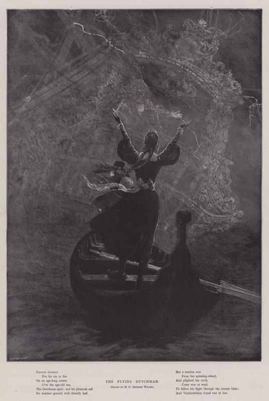 Den flyvende hollænder af Henry Charles Seppings Wright