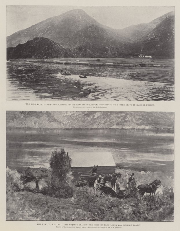 Kongen i Skotland af Henry Charles Seppings Wright