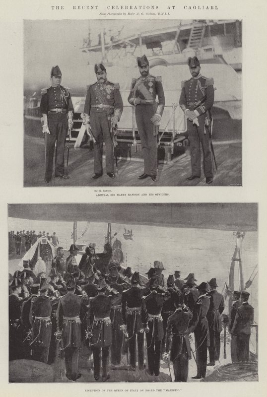 De seneste fejringer i Cagliari af Henry Charles Seppings Wright