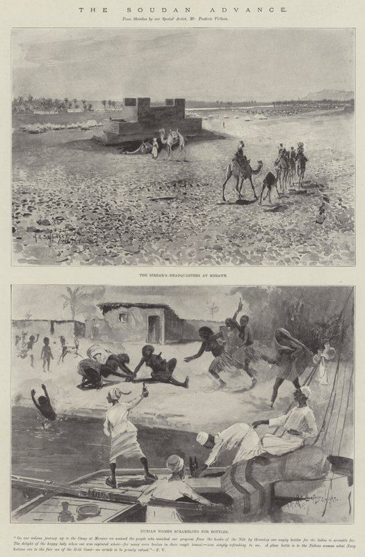 Soudan Advance af Henry Charles Seppings Wright