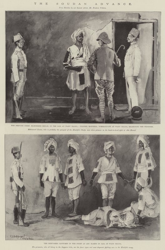 Soudan Advance af Henry Charles Seppings Wright
