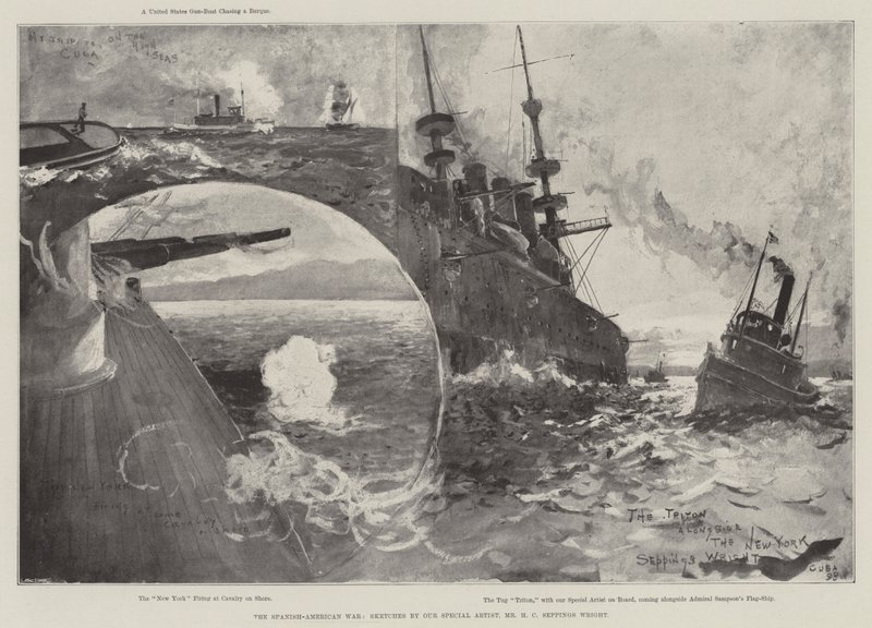 Den spansk-amerikanske krig af Henry Charles Seppings Wright