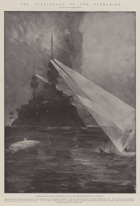 Ubådens kneb af Henry Charles Seppings Wright