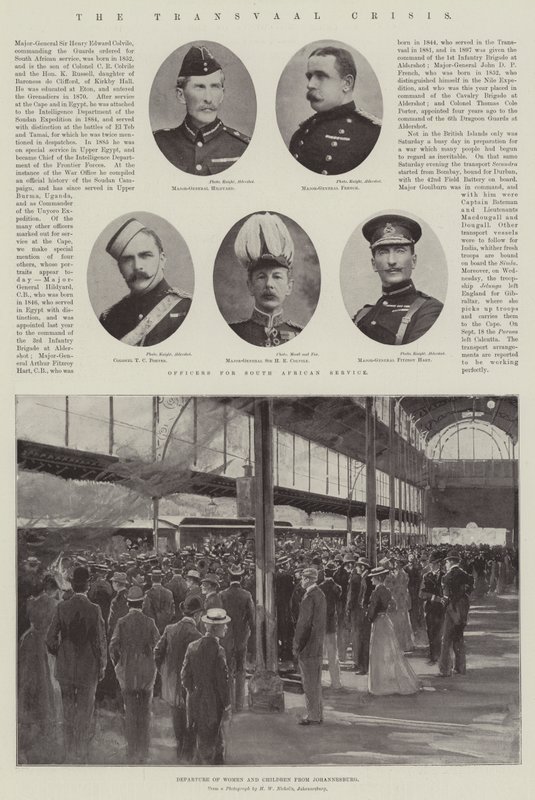 Transvaal-krisen af Henry Charles Seppings Wright