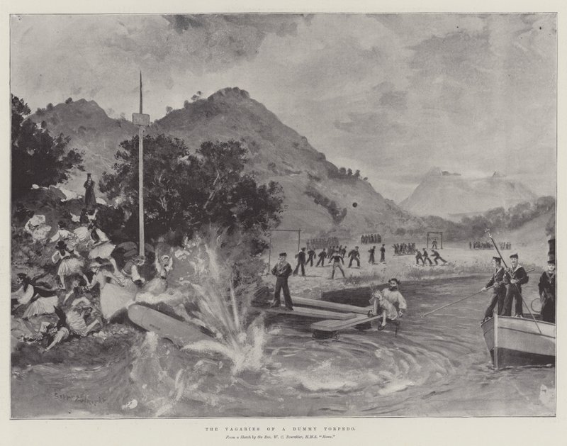 En torpedoattraps luner af Henry Charles Seppings Wright