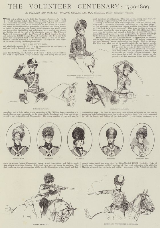 Det frivillige hundrede år, 1799-1899 af Henry Charles Seppings Wright