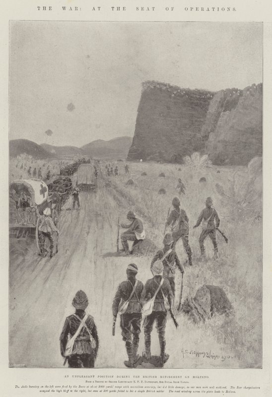 Krigen, ved operationssædet af Henry Charles Seppings Wright