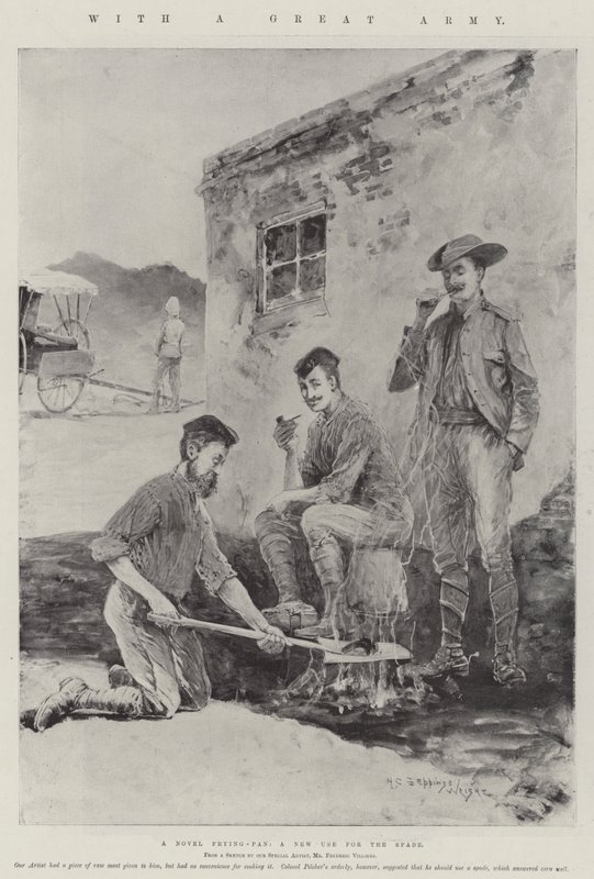 Med en stor hær af Henry Charles Seppings Wright